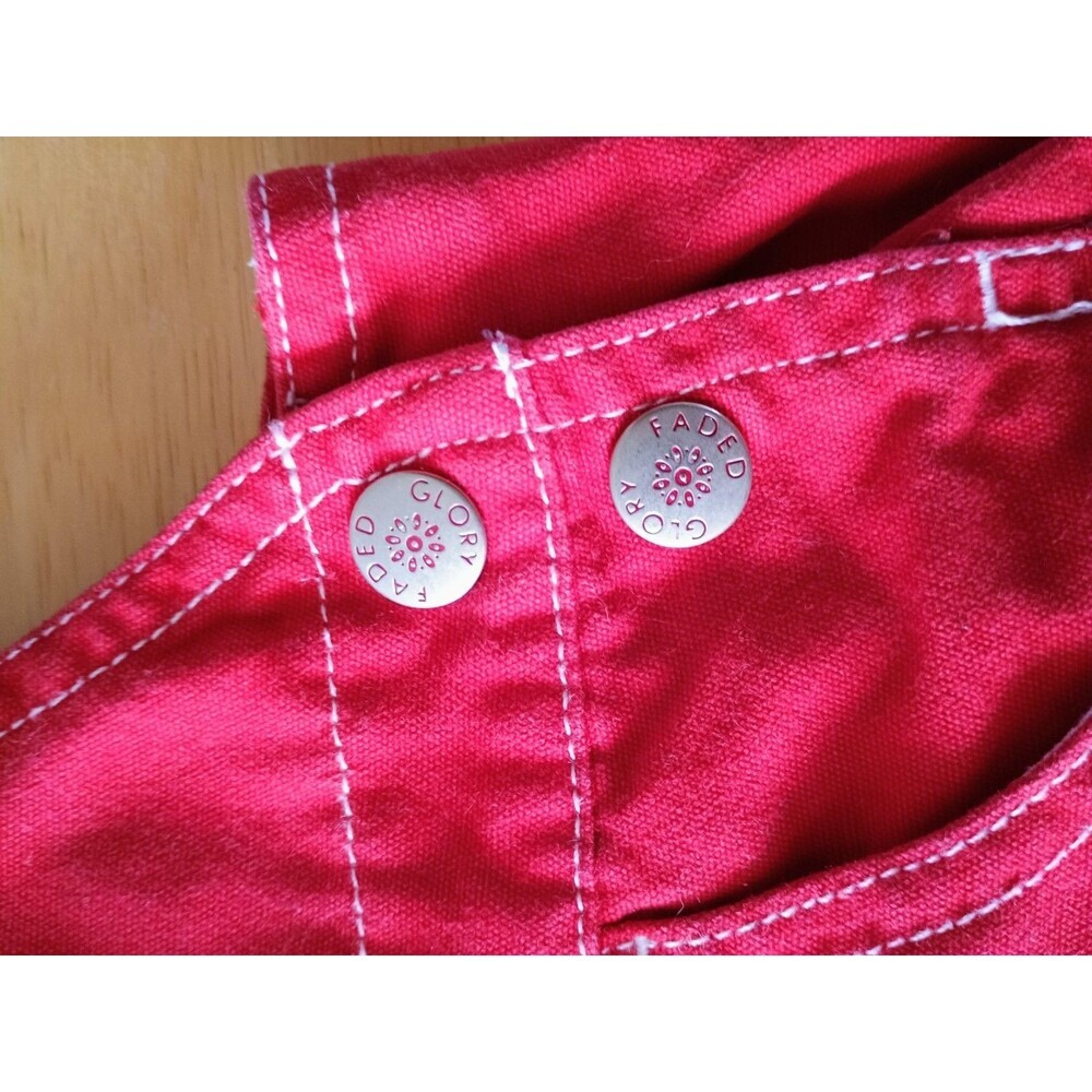 Faded Glory Cherry Red 18 Month Overall Skirt For Girls - Picture 5 of 8